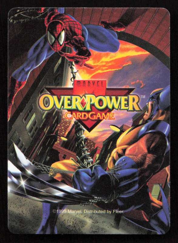 1996 Marvel OverPower Card Game Abomination