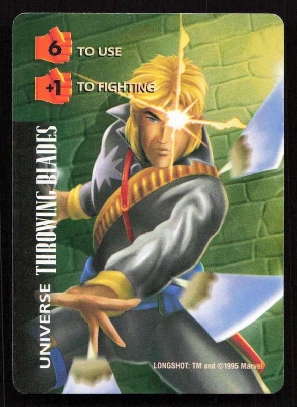 1996 Marvel OverPower Card Game Longshot