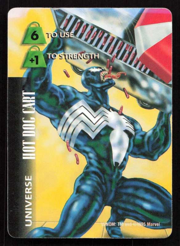1996 Marvel OverPower Card Game Venom