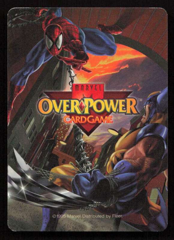 1996 Marvel OverPower Card Game Namor