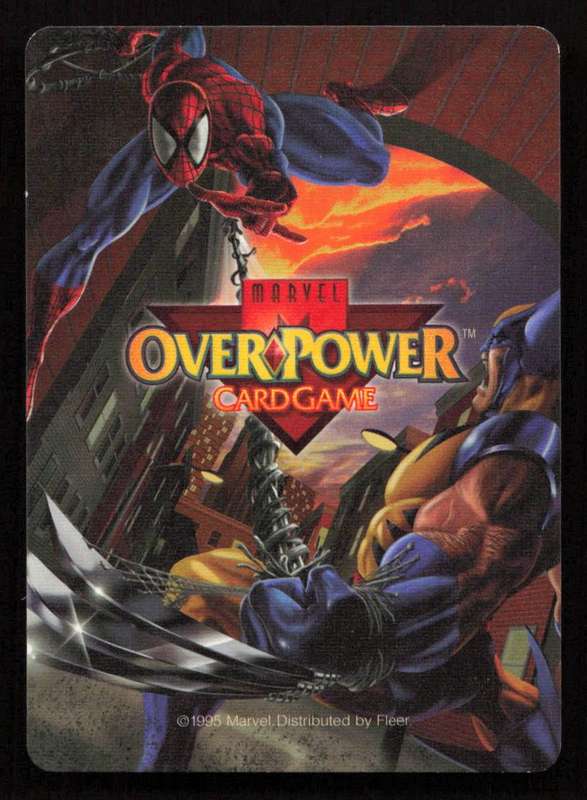 1996 Marvel OverPower Card Game Namor