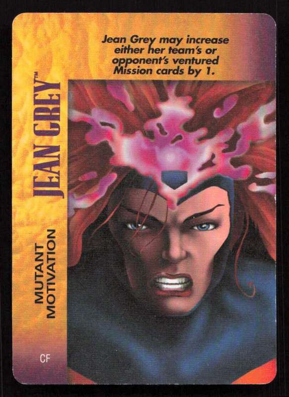 1996 Marvel OverPower Card Game Jean Grey