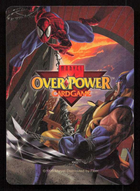1996 Marvel OverPower Card Game Mandarin