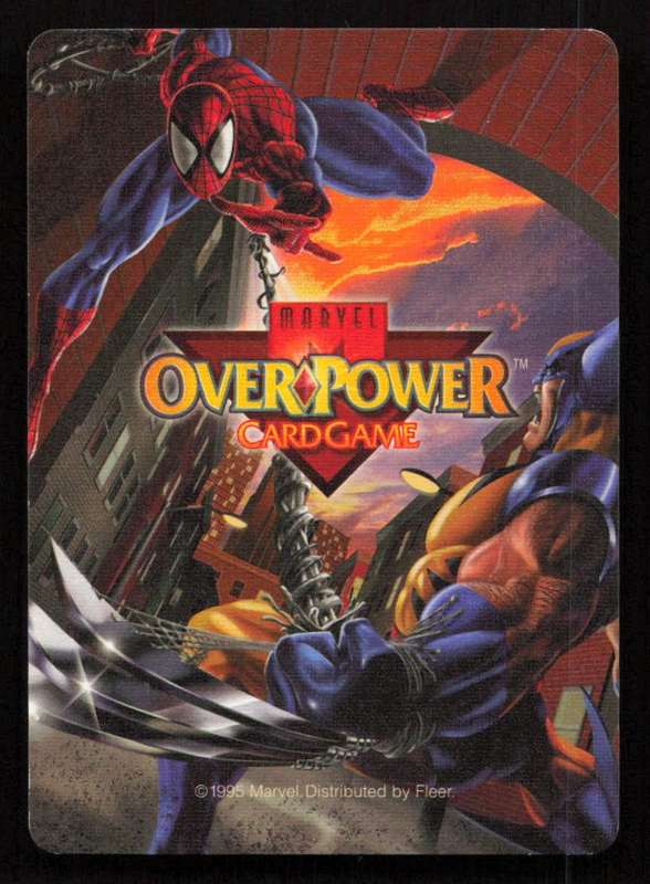 1996 Marvel OverPower Card Game Mandarin