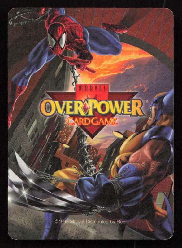 1996 Marvel OverPower Card Game Blob