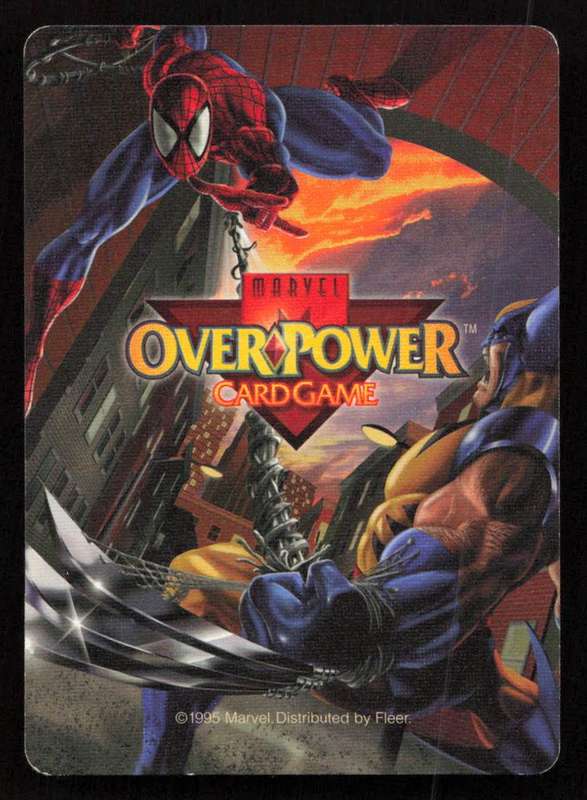 1996 Marvel OverPower Card Game Black Cat