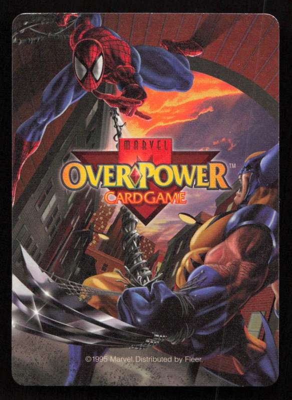 1996 Marvel OverPower Card Game Black Cat