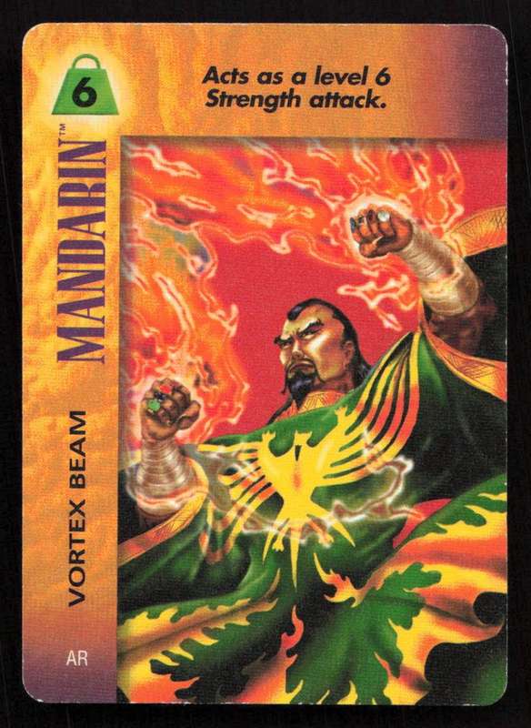1996 Marvel OverPower Card Game Mandarin