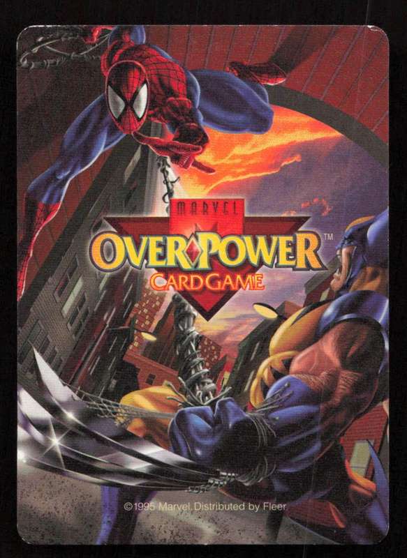1996 Marvel OverPower Card Game Mandarin