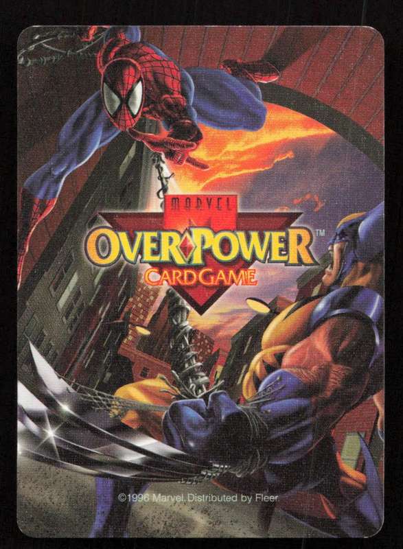 1996 Marvel OverPower Card Game Nightcrawler