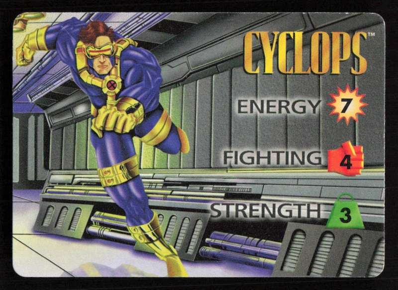 1996 Marvel OverPower Card Game Cyclops