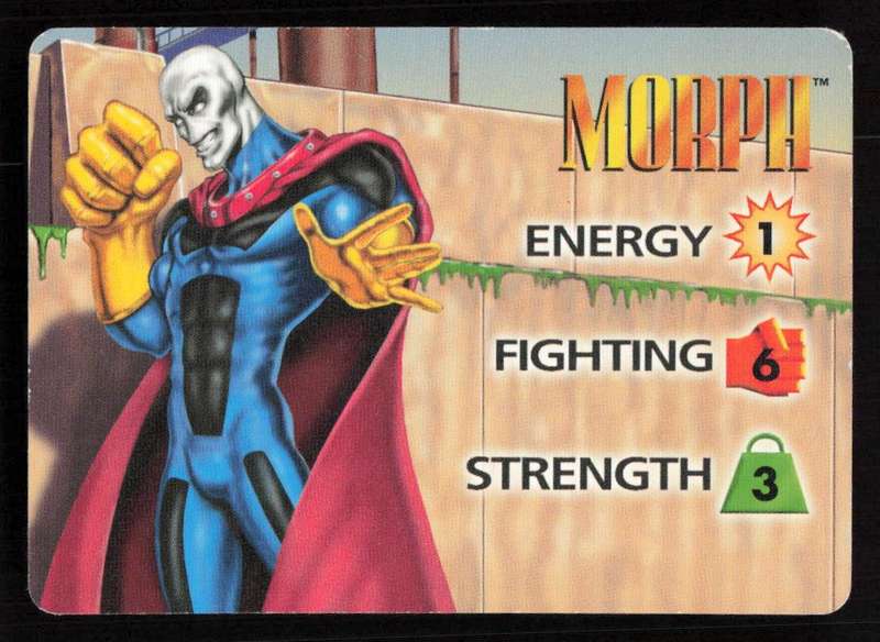 1996 Marvel OverPower Card Game Morph