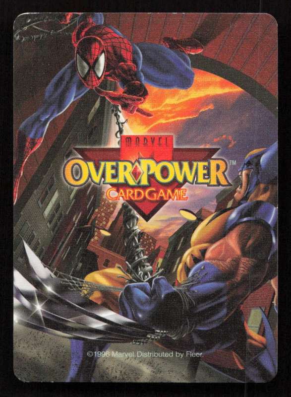 1996 Marvel OverPower Card Game Hawkeye