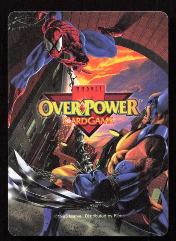 1996 Marvel OverPower Card Game Iron Man