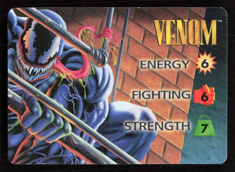 1996 Marvel OverPower Card Game Venom