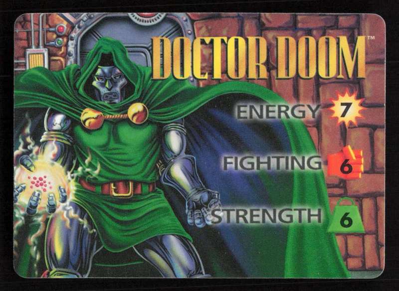 1996 Marvel OverPower Card Game Doctor Doom