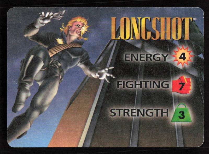 1996 Marvel OverPower Card Game Longshot