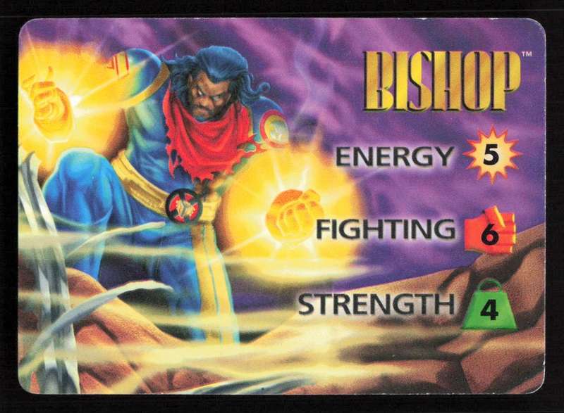1996 Marvel OverPower Card Game Bishop