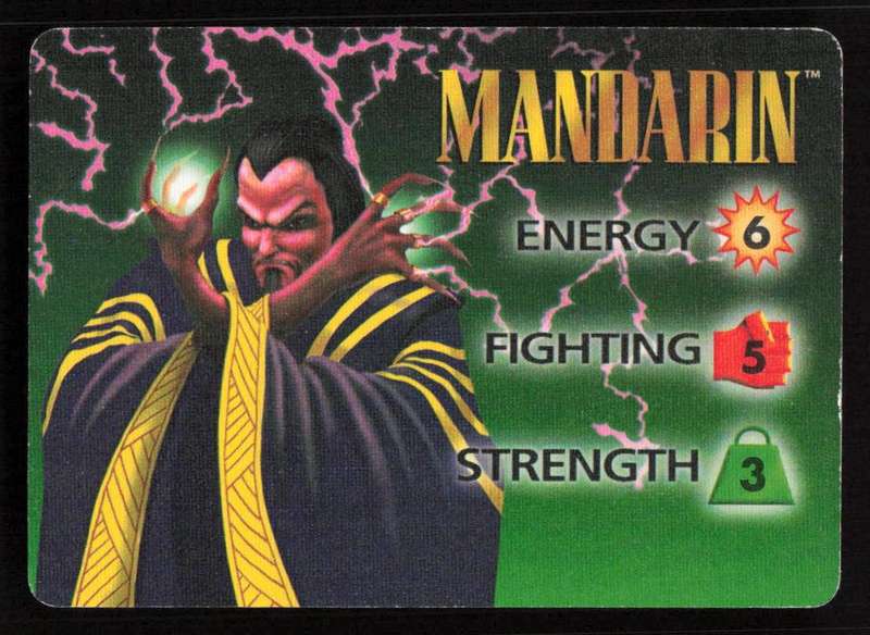 1996 Marvel OverPower Card Game Mandarin