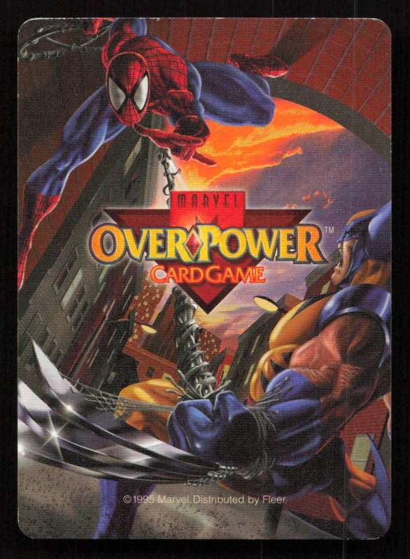 1996 Marvel OverPower Card Game Black Cat