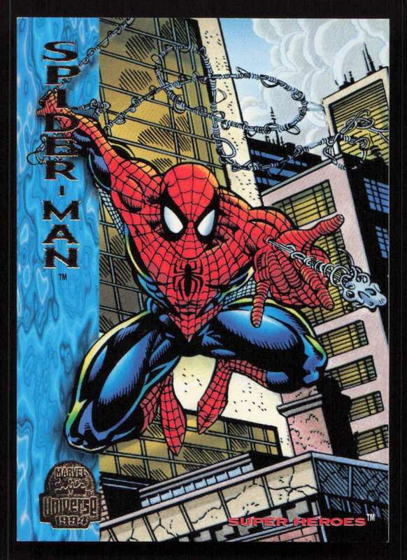 1994 Marvel Cards Universe Spider-Man 130