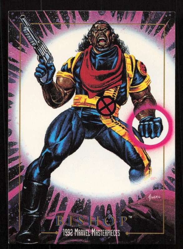 1992 Marvel Masterpieces Bishop 6