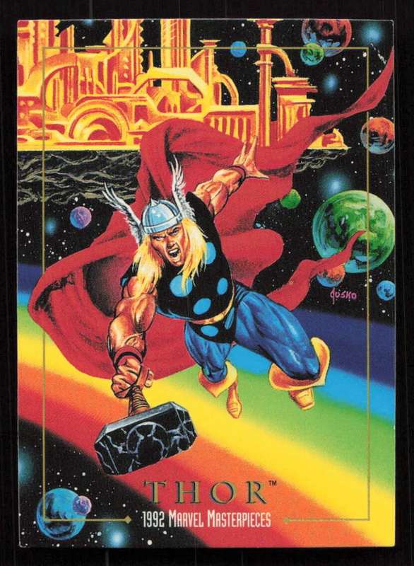 1992 Marvel Masterpieces Thor 92