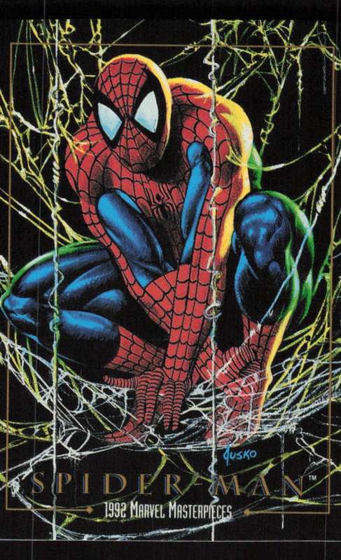 1992 Marvel Masterpieces Spider-Man 87