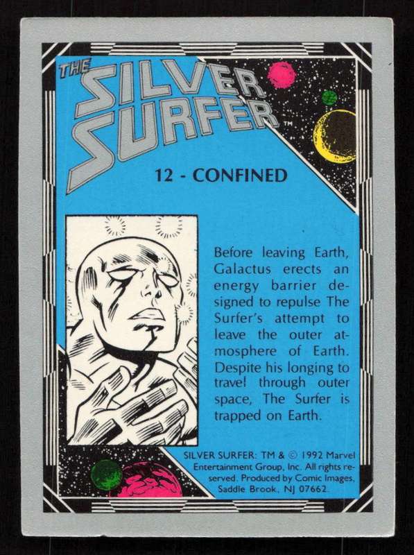 1992 The Silver Surfer 12 Confined