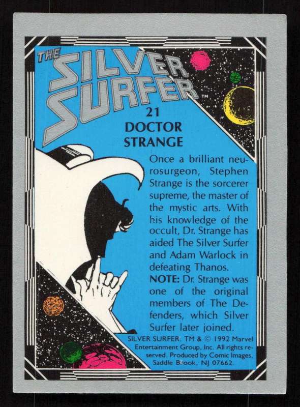 1992 The Silver Surfer 21 Doctor Strange