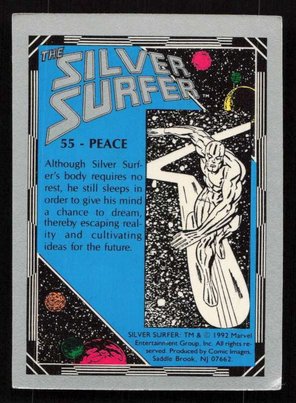 1992 The Silver Surfer 55 Peace