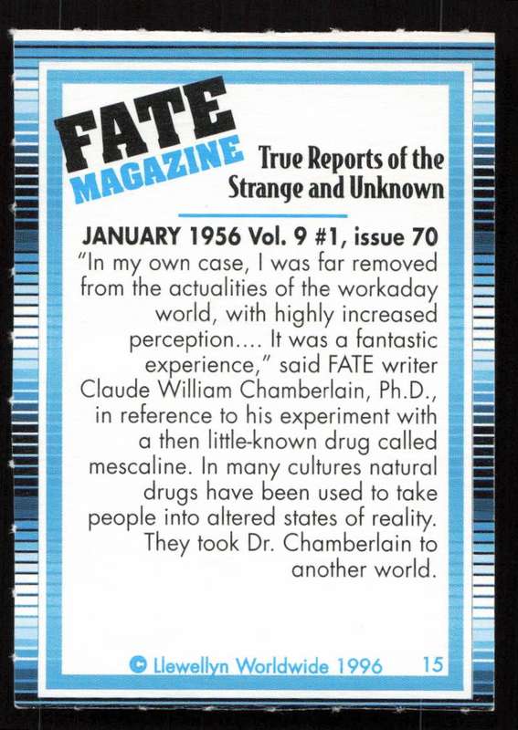 1996 Llewellyn Worldwide 13 Fate Magazine January 1959 Vol. 9 #1, issue 70