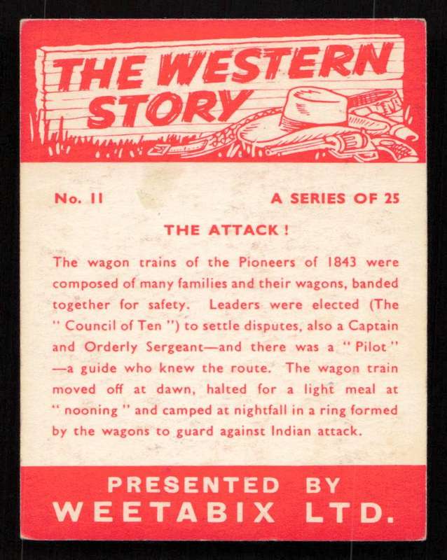 Weetabix Ltd The Western Story No. 11 of 25