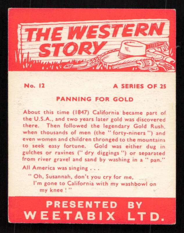 Weetabix Ltd The Western Story No. 12 of 25
