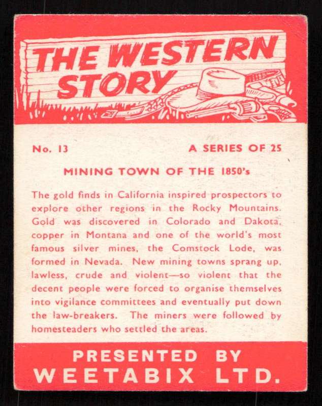 Weetabix Ltd The Western Story No. 13 of 25