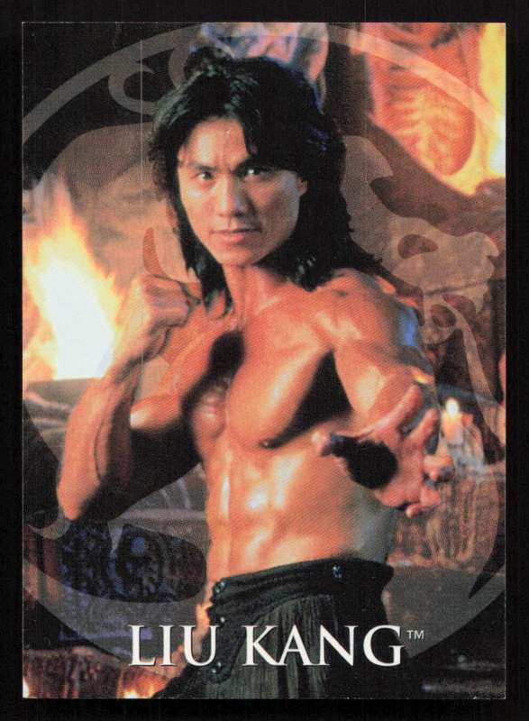 1995 SkyBox Mortal Kombat 3 Liu Kang
