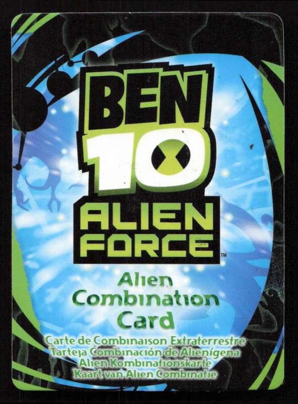 Ben 10 Alien Force Alien Combination Card #11