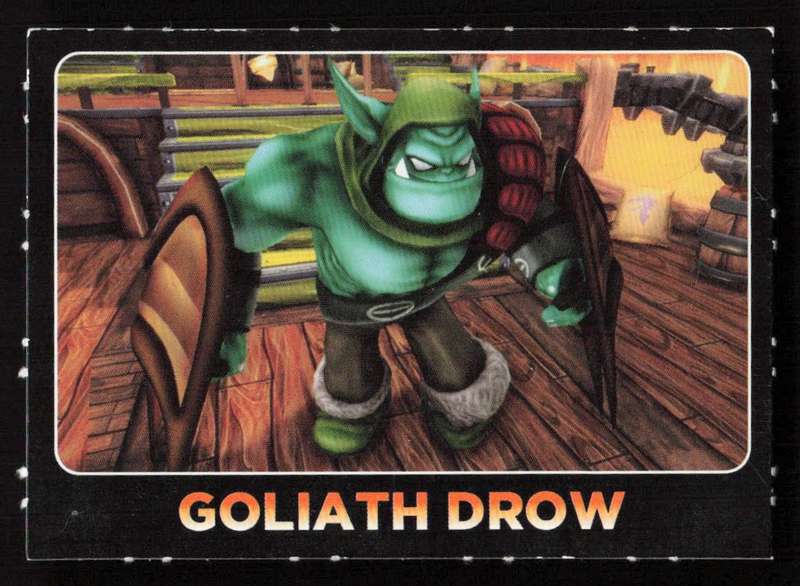 2012 Topps Skylanders Giants 95 Goliath Drow