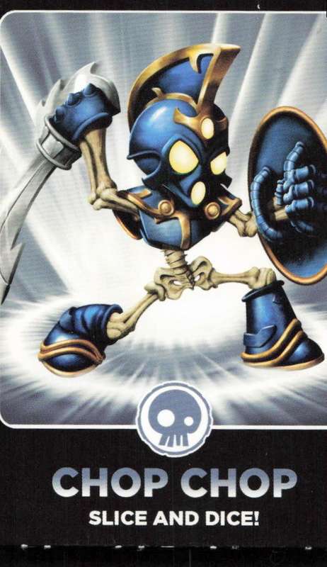 2012 Topps Skylanders Giants 18 Chop Chop