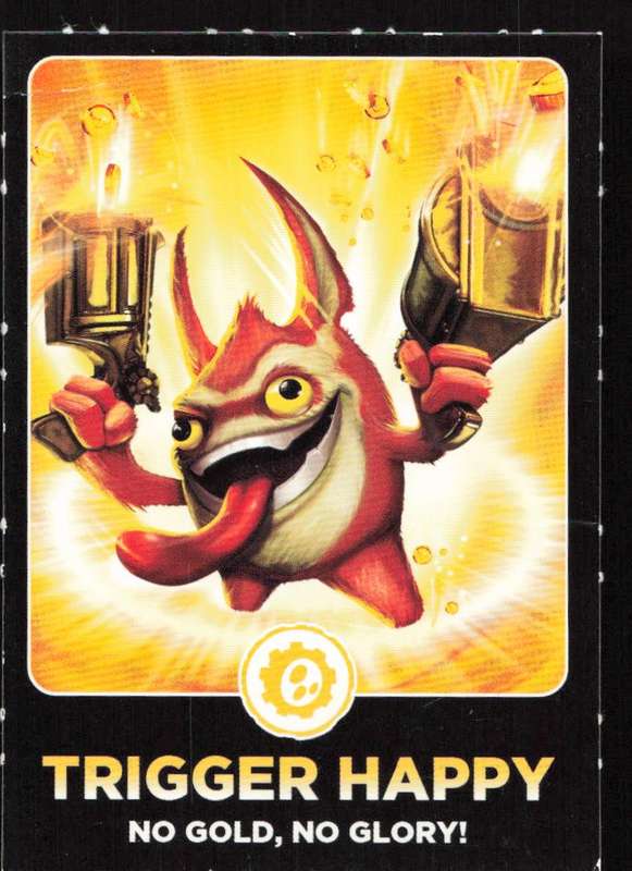 2012 Topps Skylanders Giants 16 Trigger Happy