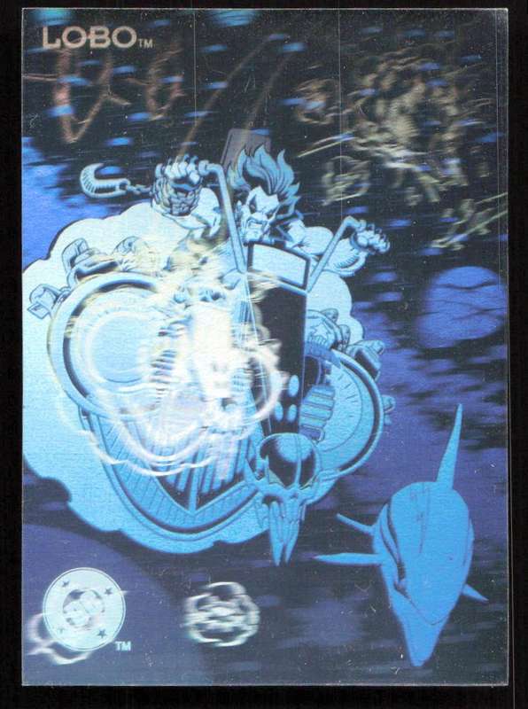 1993 SkyBox DC Comics Hologram Hall of Fame DCH13 LOBO