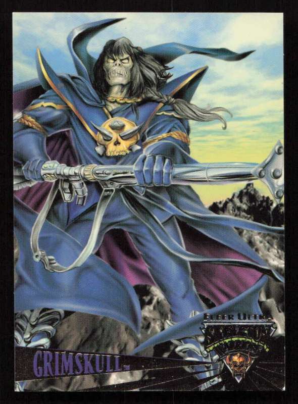 1995 Fleer Ultra Skeleton Warriors Grimskull