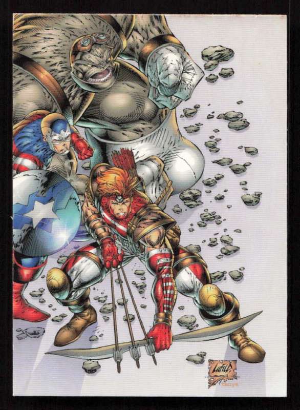 1997 Awesome Entertainment Comic Images 1/2 Judgement Day