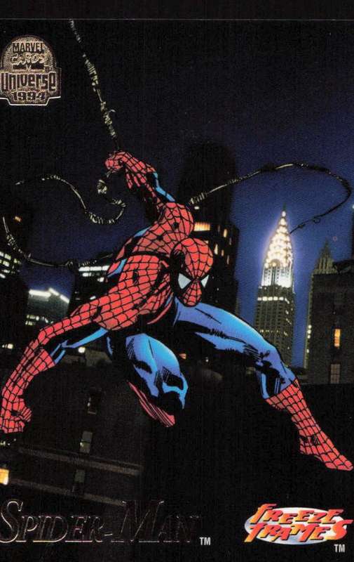 1994 Marvel Cards Universe 1 Spider-Man