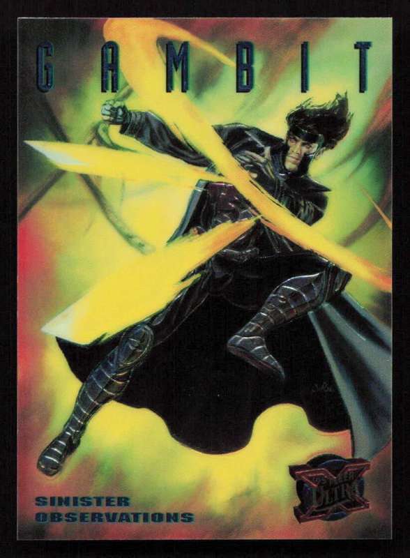 1995 Fleer Ultra Marvel Comics Gambit 4/10