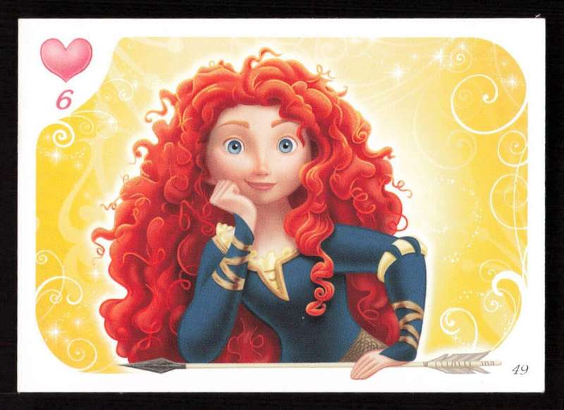 2013 Topps Disney Princess 49 Merida