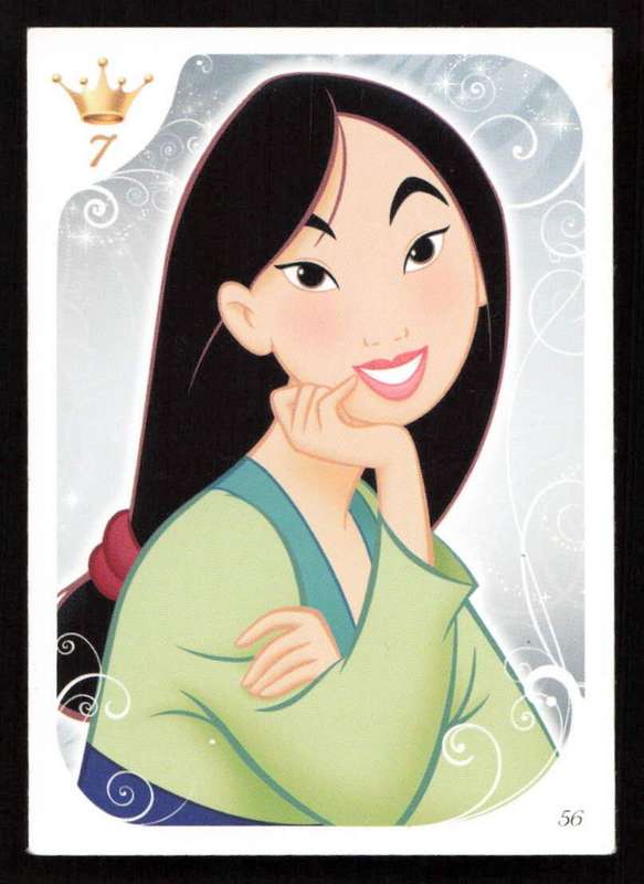 2013 Topps Disney Princess 56 Mulan