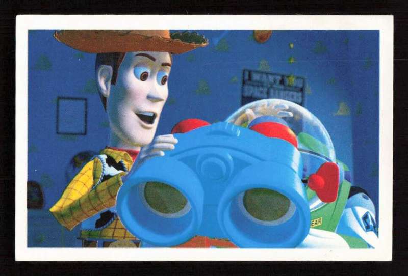 1995 Panini Disney's Toy Story Sticker 34