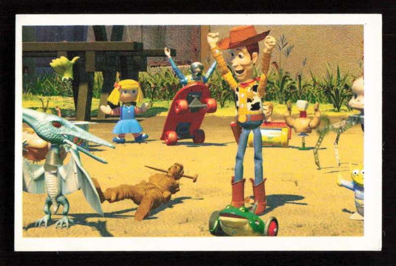 1995 Panini Disney's Toy Story Sticker 92