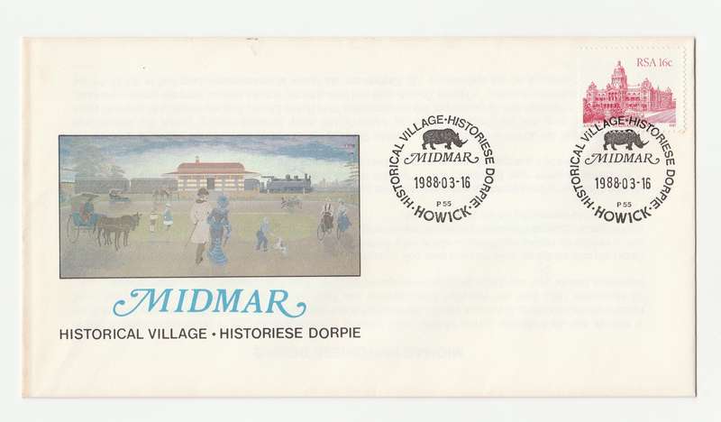 1988 RSA Midmar Historical Village Commemorative Cover